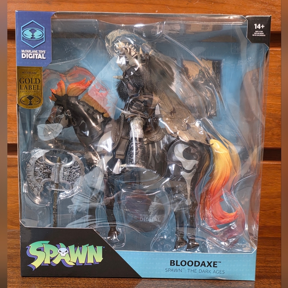 McFarlane Toys Spawn: The Dark Ages Bloodaxe with Horse